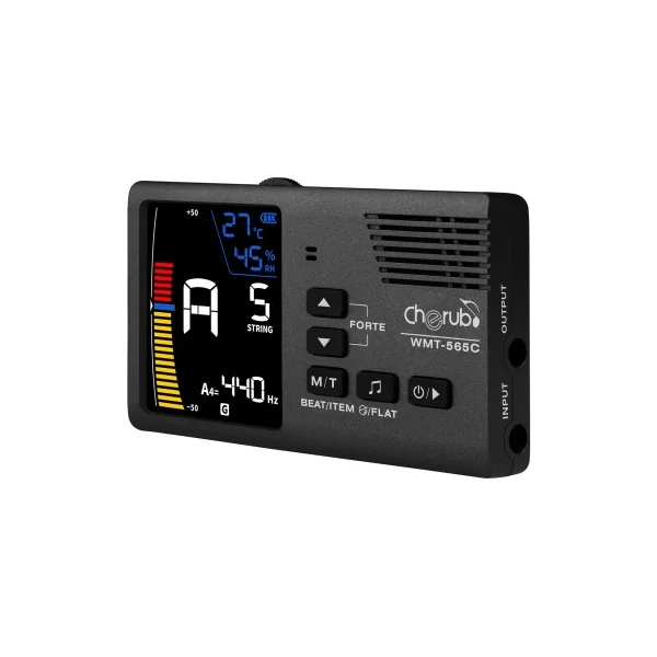 Cherub WMT-565C 4en1 Accordeur Métronome Thermo/Hygromètre