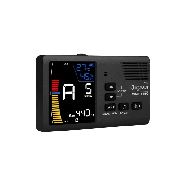 Cherub WMT-565C 4en1 Accordeur Métronome Thermo/Hygromètre