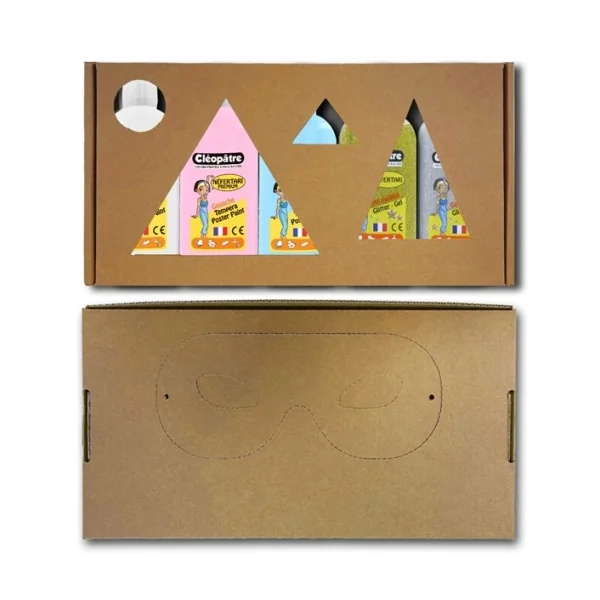 Coffret de 5 flacons de peinture gouache Girly en 100ml