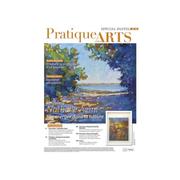 Collection 2021 suppléments PASTEL 6 numéros - Pratique des Arts