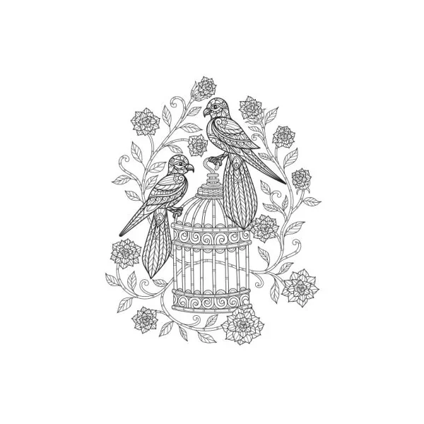 Coloriage Ambiance Zen 11 - Thèmes fleurs, princesses, mandalas, colorama…