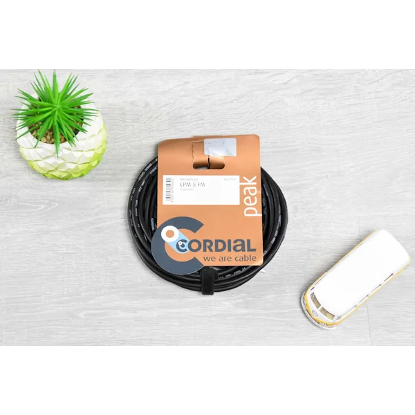 Cordial CPM 5 FM Microfoonkabel XLR-XLR 5 meter - Peak serie