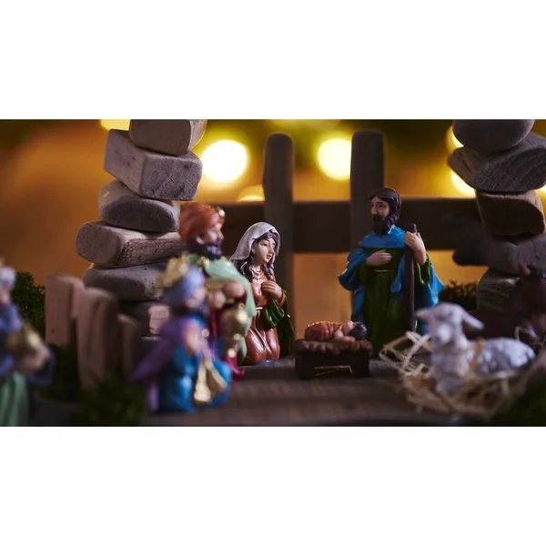 Crèche VBS « Naïm », env. 27,2 x 15,8 x 23,5 cm