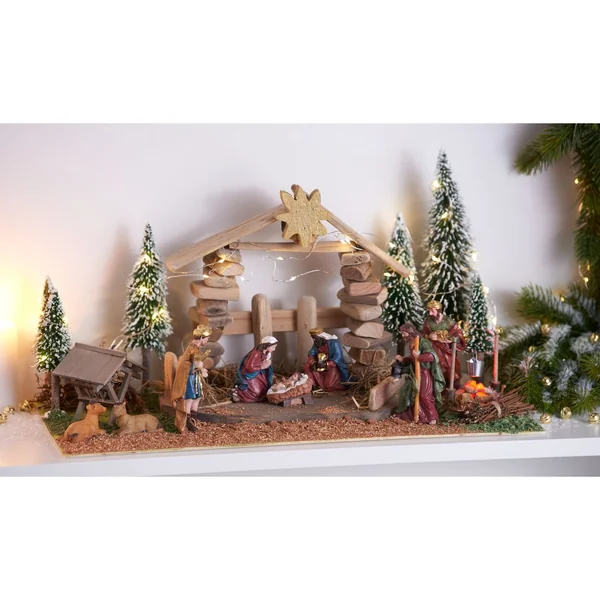Crèche VBS « Naïm », env. 27,2 x 15,8 x 23,5 cm