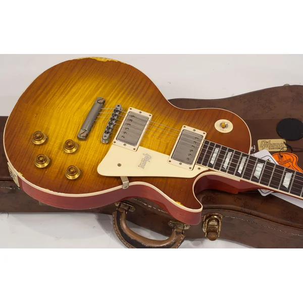 Custom Shop M2M 1959 Les Paul Standard #982192 - heavy aged sunrise tea burst