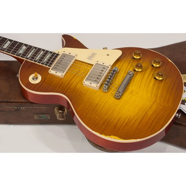 Custom Shop M2M 1959 Les Paul Standard #982192 - heavy aged sunrise tea burst