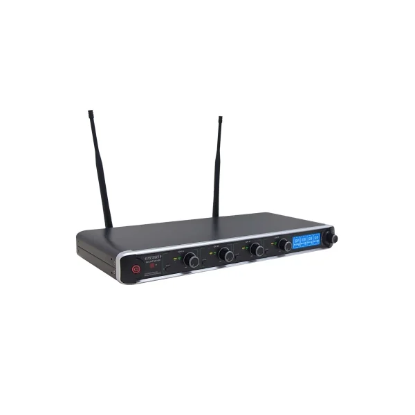 DA UHF MH 400 Definitive Audio - Quadruple micro sans fil UHF 30mW