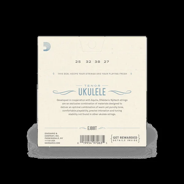 D'Addario EJ88T Nyltech Tenor Ukulele