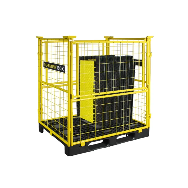Defender Nano BLK - Passage de Câble 6 Canaux avec Couvercle noir