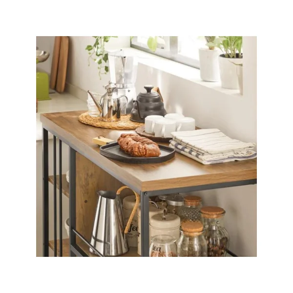 Desserte de cuisine mobile style industriel chariot de cuisine servante de cuisine