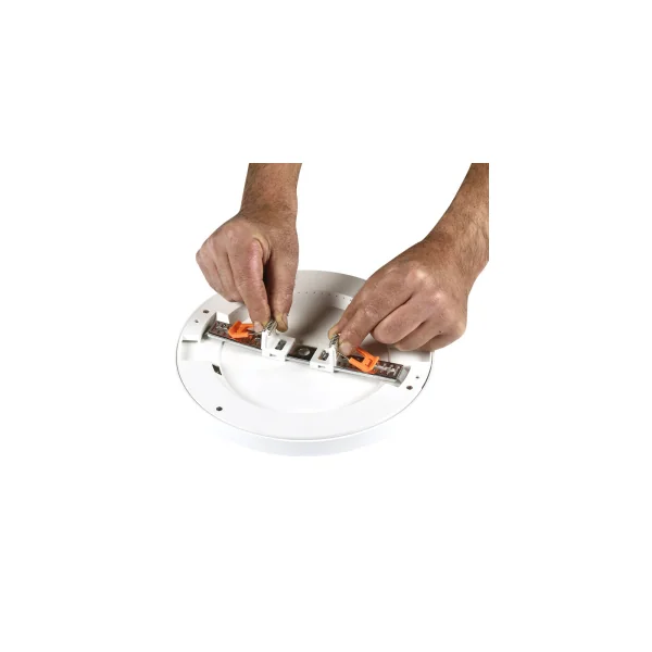 Downlight en saillie diamètre 230mm 18W CCT avec détecteur