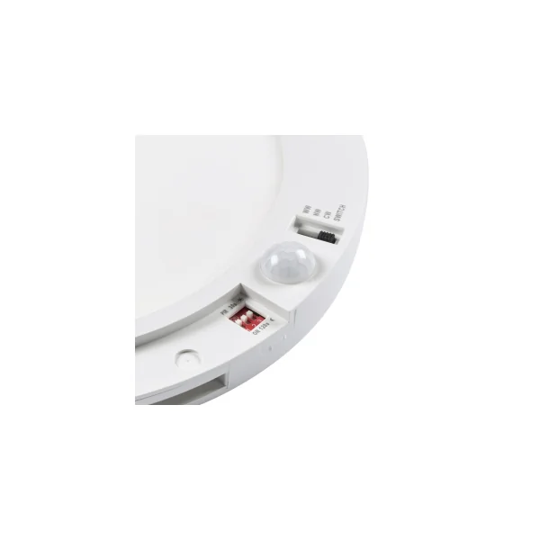 Downlight en saillie diamètre 230mm 18W CCT avec détecteur