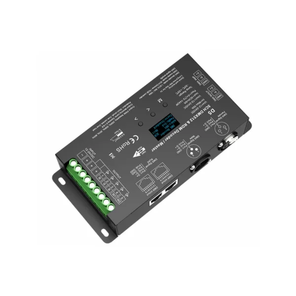 Driver Led DMX RDM 2 à 5canaux 6A max par canal PRO