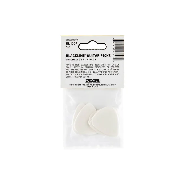 Dunlop médiators Blackline BL100P100 medium