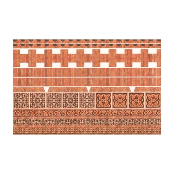 Décoration murale - Briques et ornements