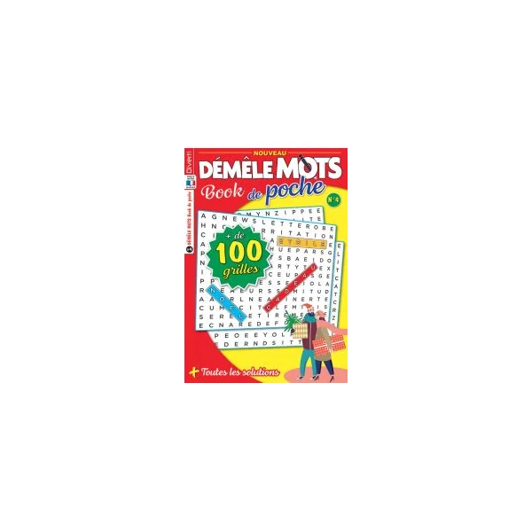 Démêle Mots Book de poche 4 - Avec toutes les solutions