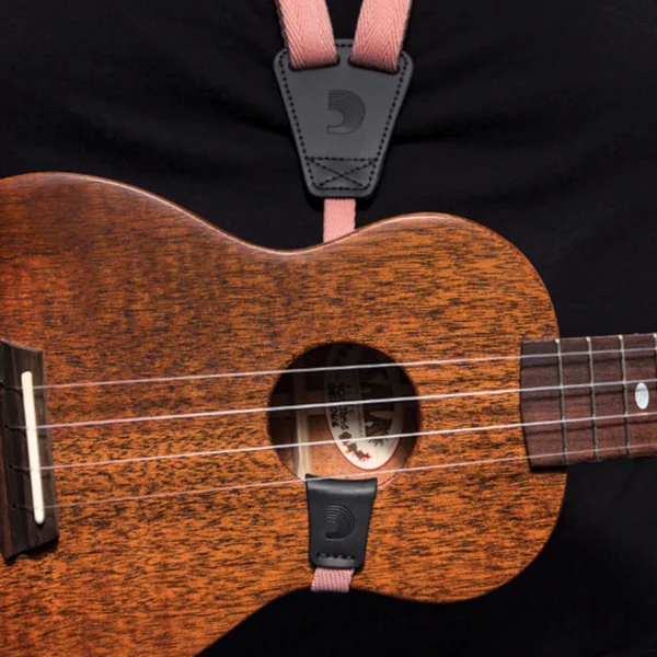 Eco-Comfort Ukulele Strap Coral
