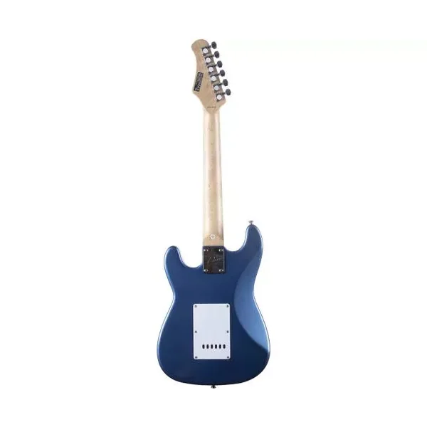EKO - GUITARE ELECTRIQUE ST 100 FORMAT 3/4 TYPE STRAT METALLIC BLUE