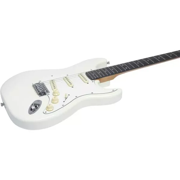 EKO - GUITARE ELECTRIQUE ST 300 TYPE STRAT OLYMPIC WHITE