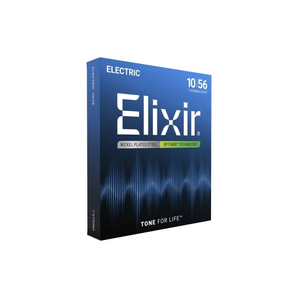 Elixir Electric Optiweb 7 cordes 19057 light