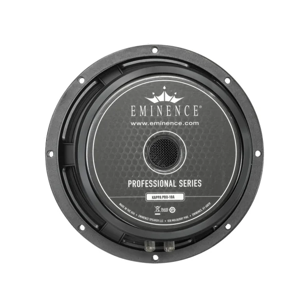 Eminence Kappa Pro 10 A - Haut-parleur 10" 500 W 8 Ohms Saladier aluminium