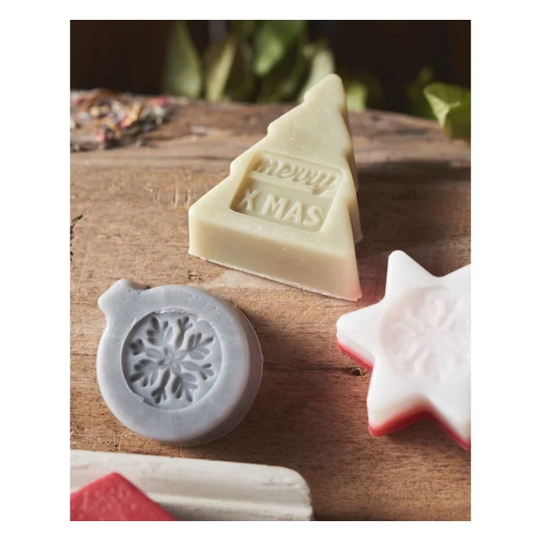 Empreinte de moulage « Flocon de neige + étoile », Ø 30 mm, 2 pc.