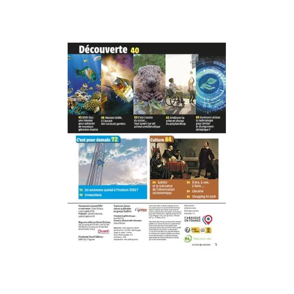 Energies vertes - les dernières innovations - Science et Univers n°52