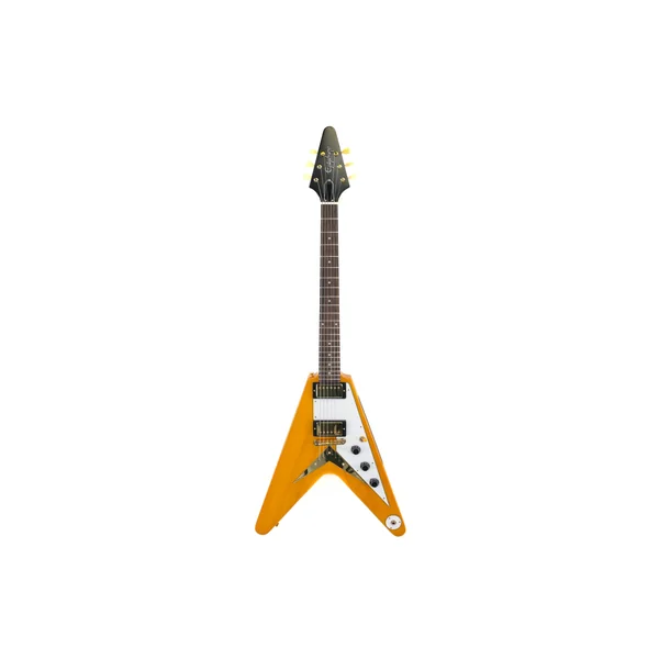 Epiphone '58 Korina Flying V Aged Natural (White Pickguard) 2023