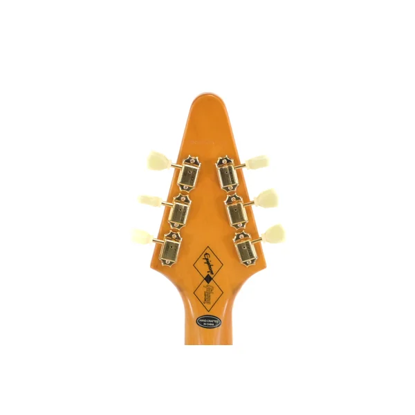 Epiphone '58 Korina Flying V Aged Natural (White Pickguard) 2023