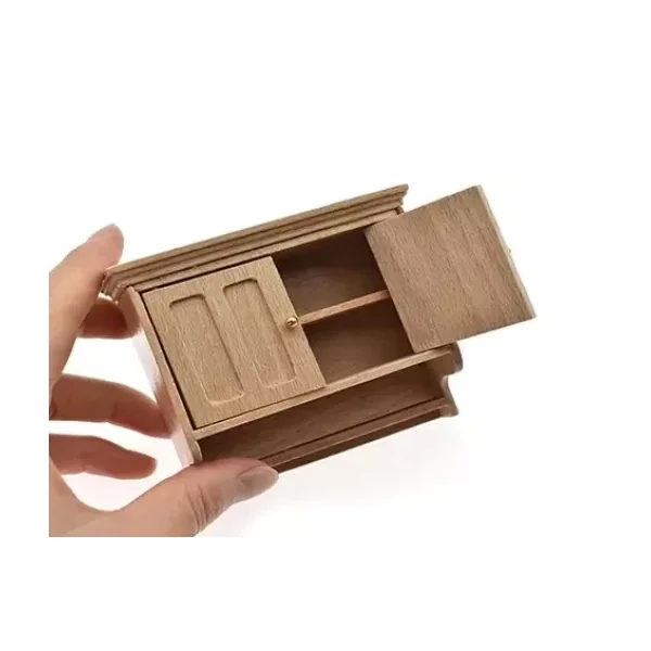 Etagère de cuisine en bois brut