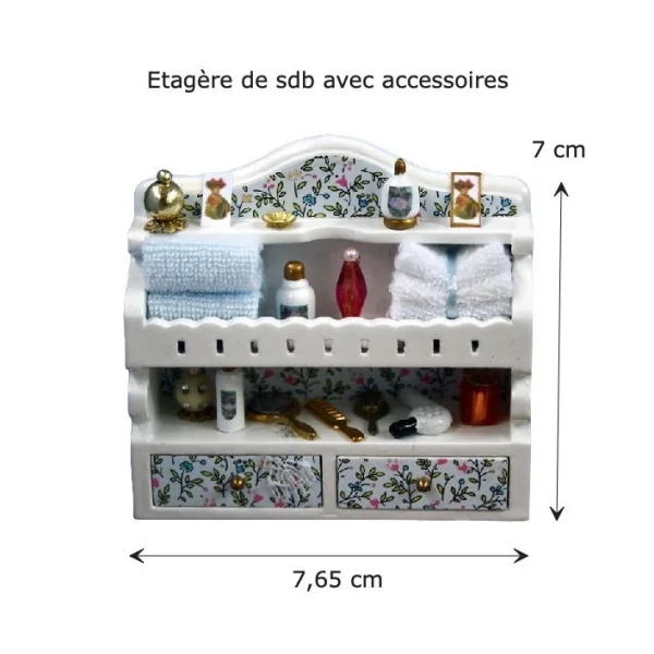 Etagère de salle de bains