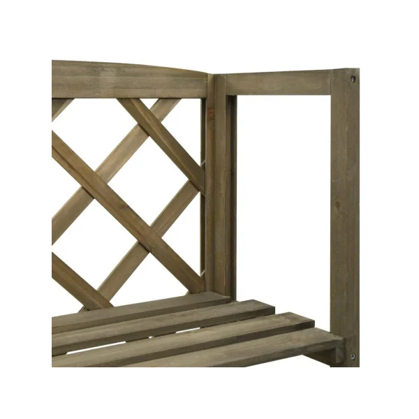 Etagères avec treillis 3 niveaux sapin massif gris étagère pot de fleur étagère plantes rangement jardin