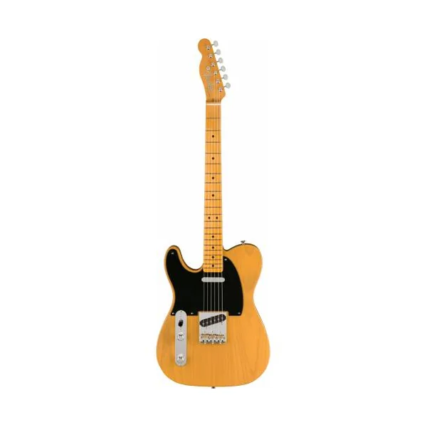 FENDER - AMERICAN VINTAGE II 1951 TELECASTER LEFT-HAND MAPLE FINGERBOARD BUTTERSCOTCH BLONDE