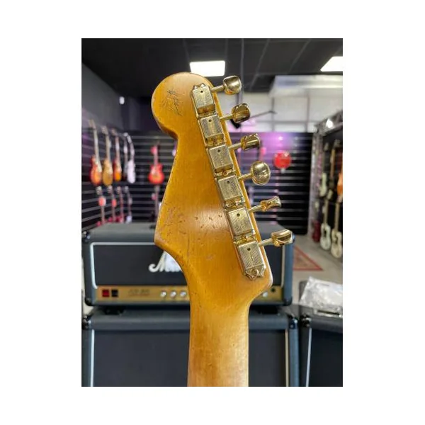 FENDER - CUSTOM SHOP MASTERBUILT SRV SIGNATURE STRAT REL/CC - F3TSB
