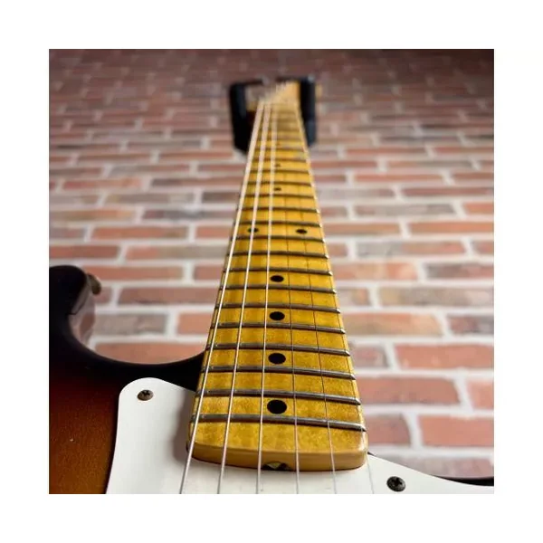 FENDER - CUSTOM SHOP STRATOCASTER 56 RELIC MN 2TS + CASE ET ACCESSOIRES