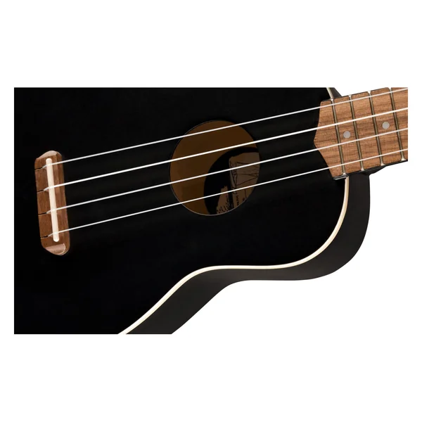 Fender Venice Sopraan Ukulele Black