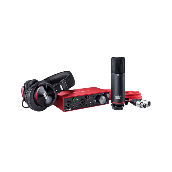 Focusrite Scarlett 4 STUDIO USB Audio Interface Pack