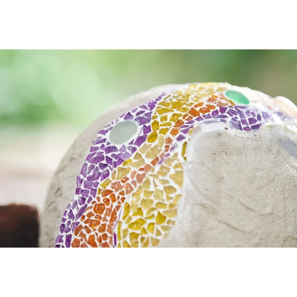 Galets en verre VBS « Coloré & dépoli », 1 kg, Ø 1,8 cm