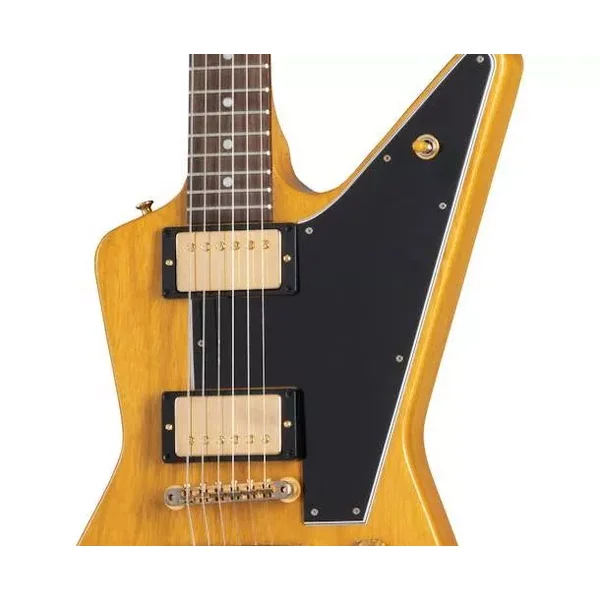 GIBSON - 1958 KORINA EXPLORER BLACK PICKGUARD NATURAL