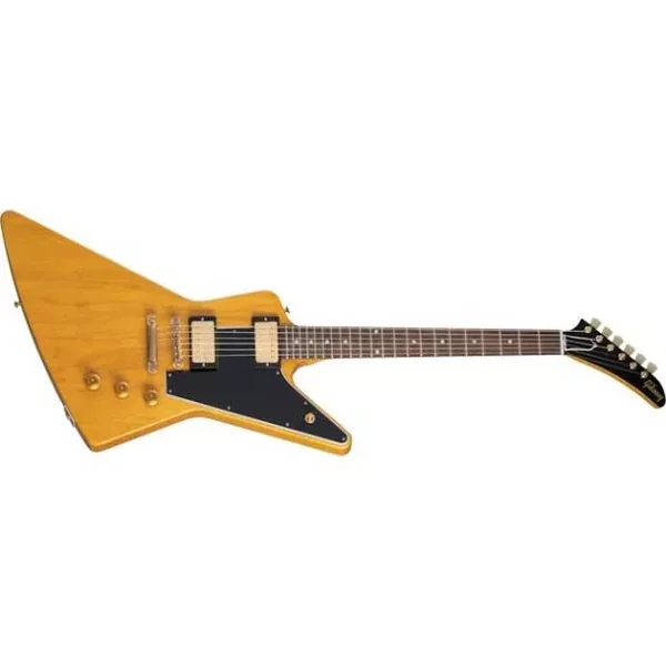 GIBSON - 1958 KORINA EXPLORER BLACK PICKGUARD NATURAL