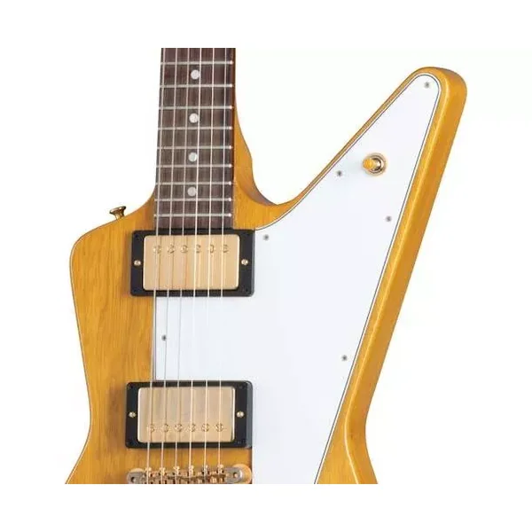 GIBSON - 1958 KORINA EXPLORER WHITE PICKGUARD NATURAL