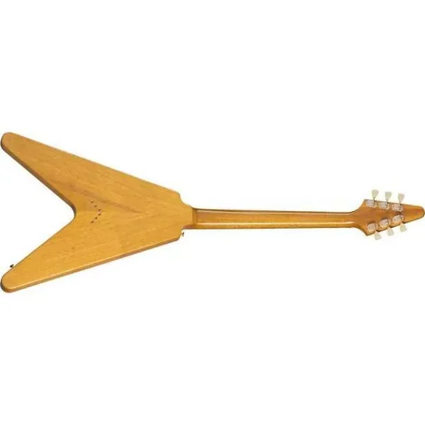 GIBSON - 1958 KORINA FLYING V BLACK PICKGUARD NATURAL