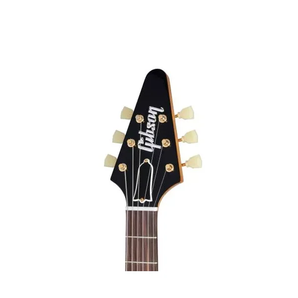 GIBSON - 1958 KORINA FLYING V BLACK PICKGUARD NATURAL