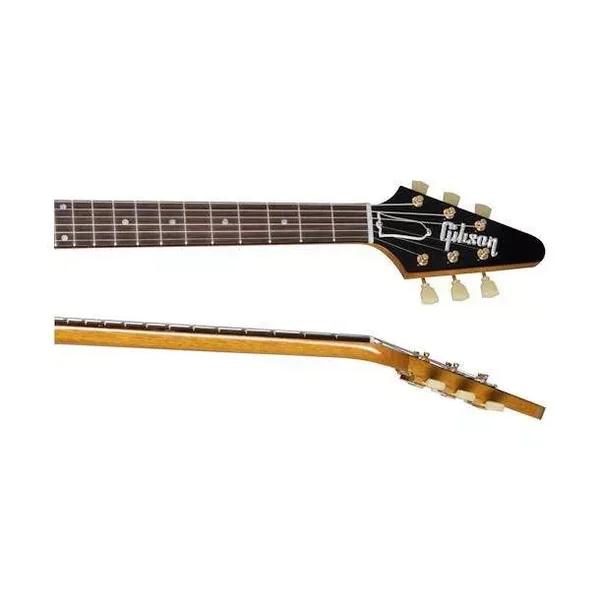 GIBSON - 1958 KORINA FLYING V BLACK PICKGUARD NATURAL
