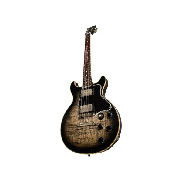 GIBSON - LES PAUL SPECIAL DOUBLE CUT FIGURED MAPLE TOP VOS COBRA BURST
