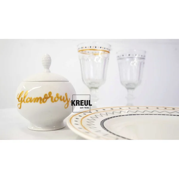 Glass & Porcelain Pen - Glamour KREUL, set de 4