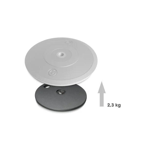 Gravity MS 2 WP - Disque de lest pour base circulaire de microphone