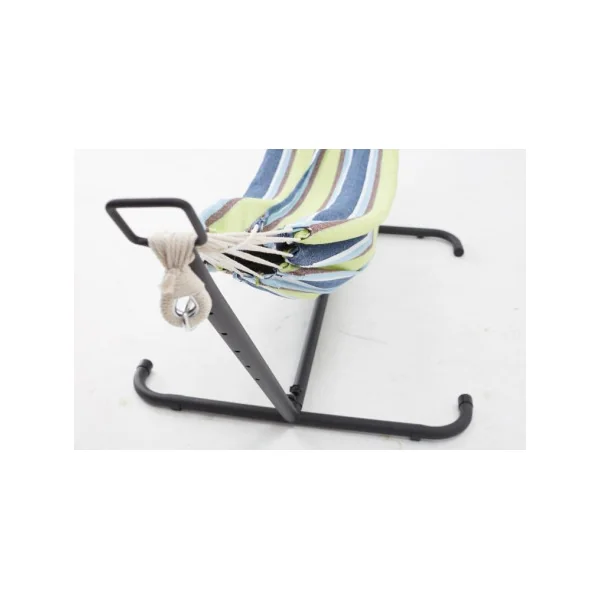 Hamac Porto avec support en métal Hamac suspendu Hamac de jardin Hamac extérieur