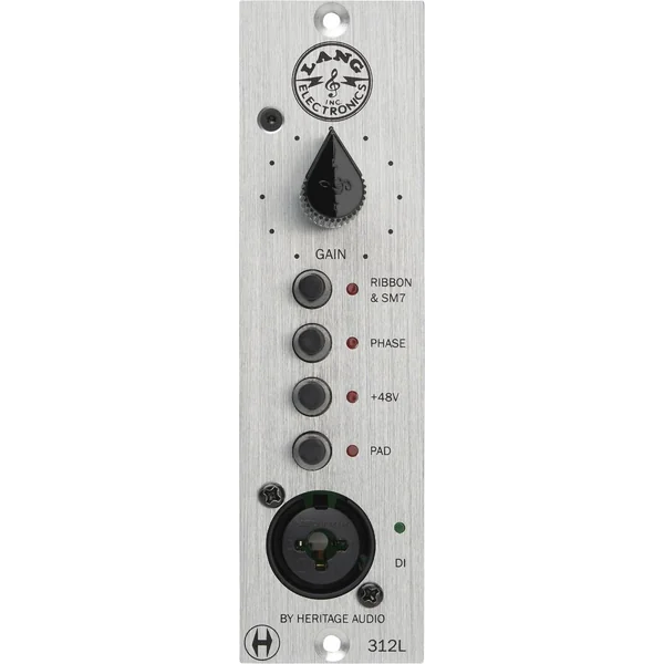 Heritage Audio LANG312L Préampli format 500 style NY avec Lifter intégré