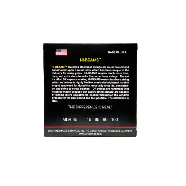 HI-BEAMS Stainless Steel 45-100 - jeu de 4 cordes